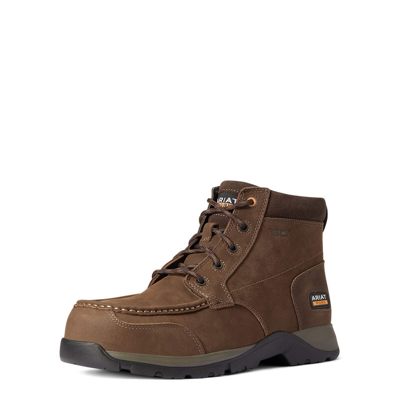 Botas De Trabajo Ariat Edge Lte Chukka Static Dissipating Composite Toe Marrones Oscuro Hombre - Chi